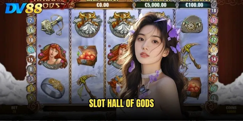 Slot Hall of Gods dv88 - Liệu có thể chinh phục được cung điện các vị thần? 7 Slot Hall of Gods