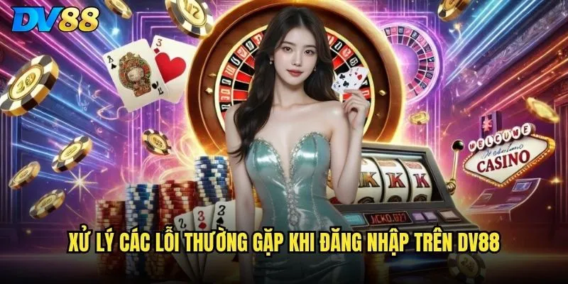 Đăng nhập dv88 gặp lỗi thì xử lý như thế nào? 3 Xử lý các lỗi thường gặp khi đăng nhập trên dv88